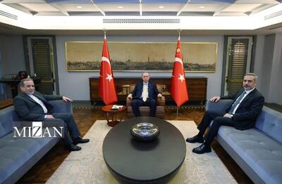  عراقچی با اردوغان دیدار کرد