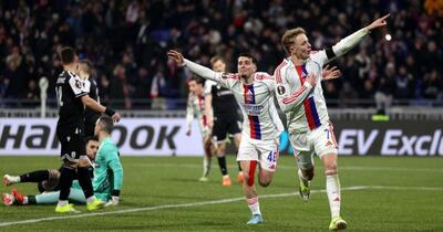 لیگ اروپا| پایان مرحله نخست با صدرنشینی لیون و کام‌بک استثنایی استون‌ویلا/ رُم شانس آورد!