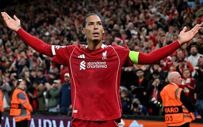 رکورد تاریخی کاپیتان لیورپول؛ فن‌دایک جاودانه شد - پارس فوتبال