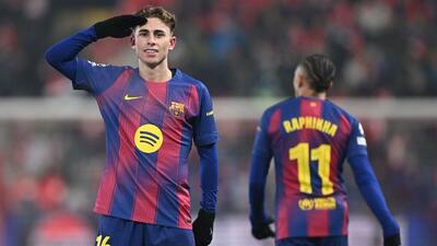 تمدید چندین ساله قرداد فرمین لوپز با بارسا / بند فسخ عجیب برای ستاره جوان - پارس فوتبال