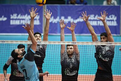 لیگ برتر والیبال| پیروزی فولاد سیرجان، پیکان، شهداب، سپاهان، شهرداری ارومیه و طبیعت در شب شکست استقلال - پارس فوتبال