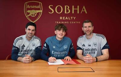 رسمی؛ مکس داومن با آرسنال پیش قرارداد امضا کرد - پارس فوتبال