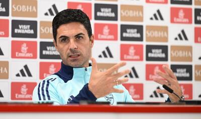 آرتتا: به مسئولان لیگ برتر التماس می‌کنم تعداد بازیکنان هر تیم را مانند لیگ قهرمانان افزایش دهند - پارس فوتبال