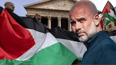  حمایت صریح پپ گواردیولا از فلسطین در یک رویداد خیریه + فیلم