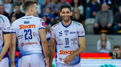 پیروزی یاران عبادی پور در کاپ والیبال اروپا