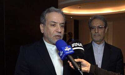  عراقچی: اهدافی که از سوی آمریکا مطرح می‌شود، ایجاب می‌کند که با هم‌پیمانان خود مشورت‌های نزدیک‌تری داشته باشیم + فیلم