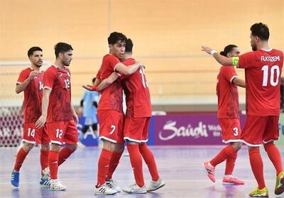 پخش زنده فوتسال ایران و عربستان