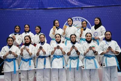  پایان رقابت‌های انتخابی تیم ملی کاتای تیمی بانوان با معرفی تیم‌های برتر