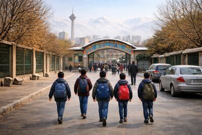 خبری از تعطیلی مدارس تهران برای فردا اعلام نشده است