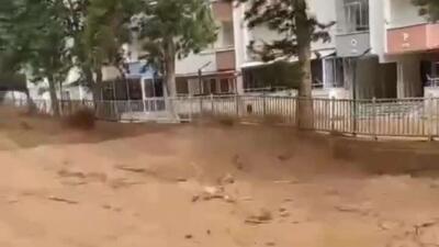  باران‌های شدید استان‌های جنوبی ترکیه را فرا گرفت