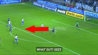 16 سال گذشت؛ پاس گل پشت پای استثنایی گوتی به کریم بنزما مقابل دپورتیوو لاکرونیا