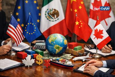 برترین شرکای تجاری آمریکا در سال 2025 + اینفوگرافی