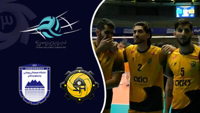 خلاصه والیبال شهداب 3 - چادرملو 1