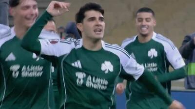 گل اول پاناتینایکوس به رم (تابوردا)