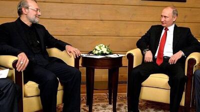 رایزنی لاریجانی با پوتین در مسکو