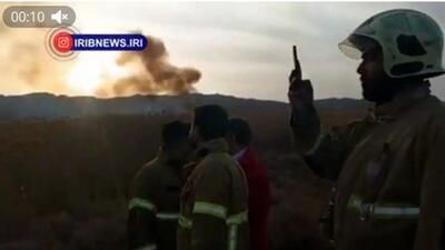 انتشار تصاویری از آتش‌سوزی خبرساز پرند در صداوسیما