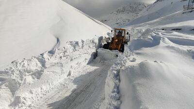  محور روستای لبد بازفت بازگشایی شد