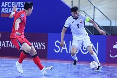 جام ملت‌های فوتسال آسیا/ پیروزی غیر قابل پیش بینی قرقیزستان  مقابل  کره‌جنوبی 