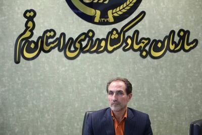  ۴۱ طرح کشاورزی استان قم در دهه فجر به‌بهره‌برداری می‌رسد