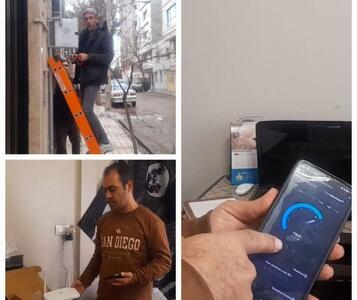  اولین مشترک فیبر نوری مرکز تلفن رسالت راه‌اندازی شد