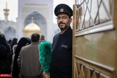  خادمان جوان حضرت رضا(ع) + گزارش تصویری