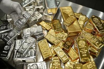 سقوط شدید قیمت طلا و نقره