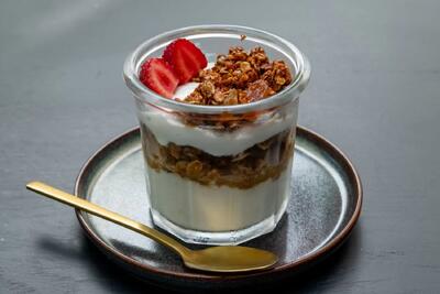  طرز تهیه بستنی با گرانولا