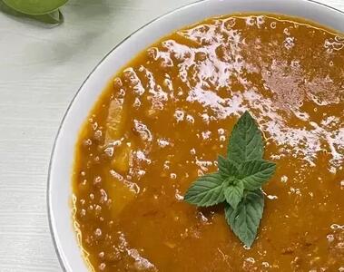  طرز تهیه عدسی لعاب دار رستورانی خوشمزه در خانه | غذای ایده آل برای صبحانه و شام !