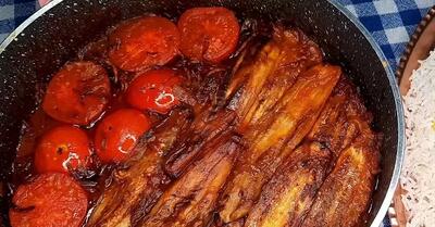  خورشت بادمجان بدون گوشت، حتما امتحانش کنین !