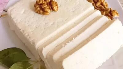  طرز تهیه پنیر خانگی قالبی فقط با ۳ قلم مواد با ماندگاری بالا !