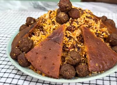  طرز تهیه گردو پلو مجلسی و خوشمزه با گوشت چرخ کرده