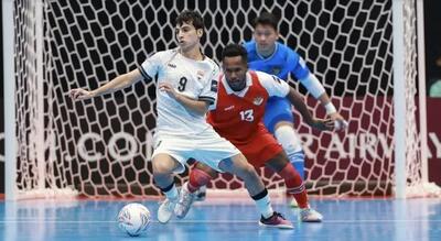  ۲ دیدار از مرحله یک چهارم نهایی فوتسال آسیا مشخص شد