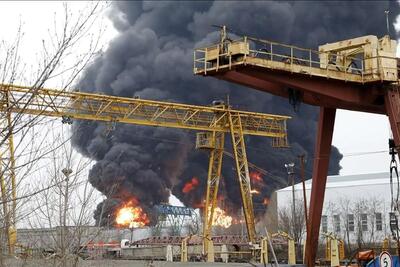  آتش‌سوزی گسترده در قلب بزرگ‌ترین پالایشگاه نفت اکوادور