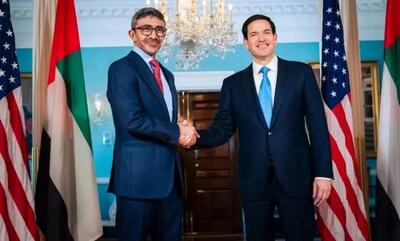 گفت‌وگوی تلفنی وزرای خارجه امارات و آمریکا درباره تحولات منطقه