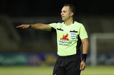 بیژن حیدری داور بازی مهم سپاهان و تراکتور