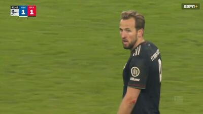 گل اول بایرن مونیخ به هامبورگ (هری کین)