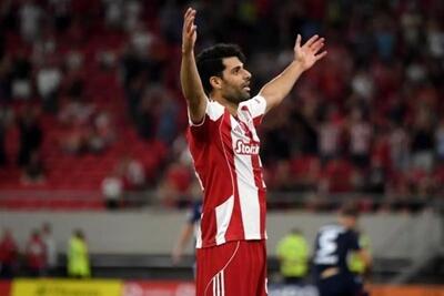 طارمی، «فرمانده آرام» المپیاکوس در لیگ قهرمانان!