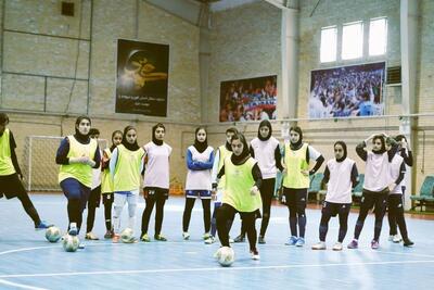 گزارش تصویری/ تیم ملی فوتسال بانوان