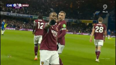 گل دوم وستهام به چلسی (سومرویل)