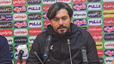 نشست خبری سعید دقیقی سرمربی پیکان قبل از بازی با استقلال