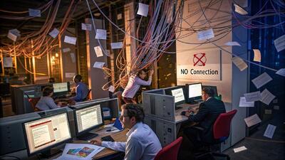 اختلال اینترنتی در لندتک‌ها