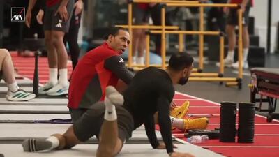 ویدئو: قاب‌های ماندگار از رفاقت صلاح و رابرتسون در تمرینات قرمزها