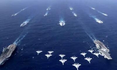  گشت هوایی و دریایی پکن در دریای چین جنوبی