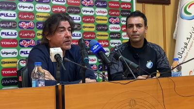 ساپینتو: برخی از بازیکنان خارجی ما بعد از سه هفته به تیم اضافه شدند (ویدئو)‏