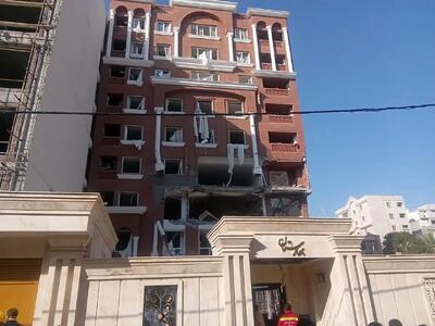  علت حادثه انفجار یک ساختمان در بلوار معلم بندر عباس در دست بررسی است