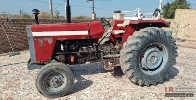 حراجی 4 دستگاه انواع تراکتور های زیر قیمت و کارکرده (شرکت کشت و صنعت) : تراکتور 285 فرگوسن ، رومانی