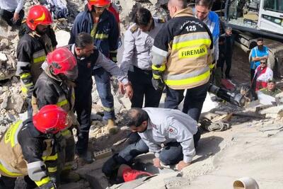 انفجار یک ساختمان ۸ طبقه در بندرعباس