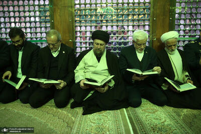 تجدید میثاق اعضای هیئت دولت با آرمان های امام خمینی (س) -1