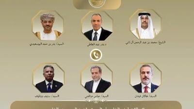 گفتگوی تلفنی وزیر خارجه مصر با عراقچی، ویتکاف و مقامات ارشد ۳ کشور منطقه