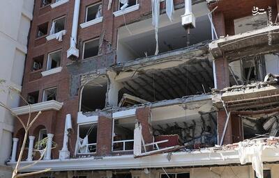 عکس/ انفجار مهیب یک واحد مسکونی در بندرعباس